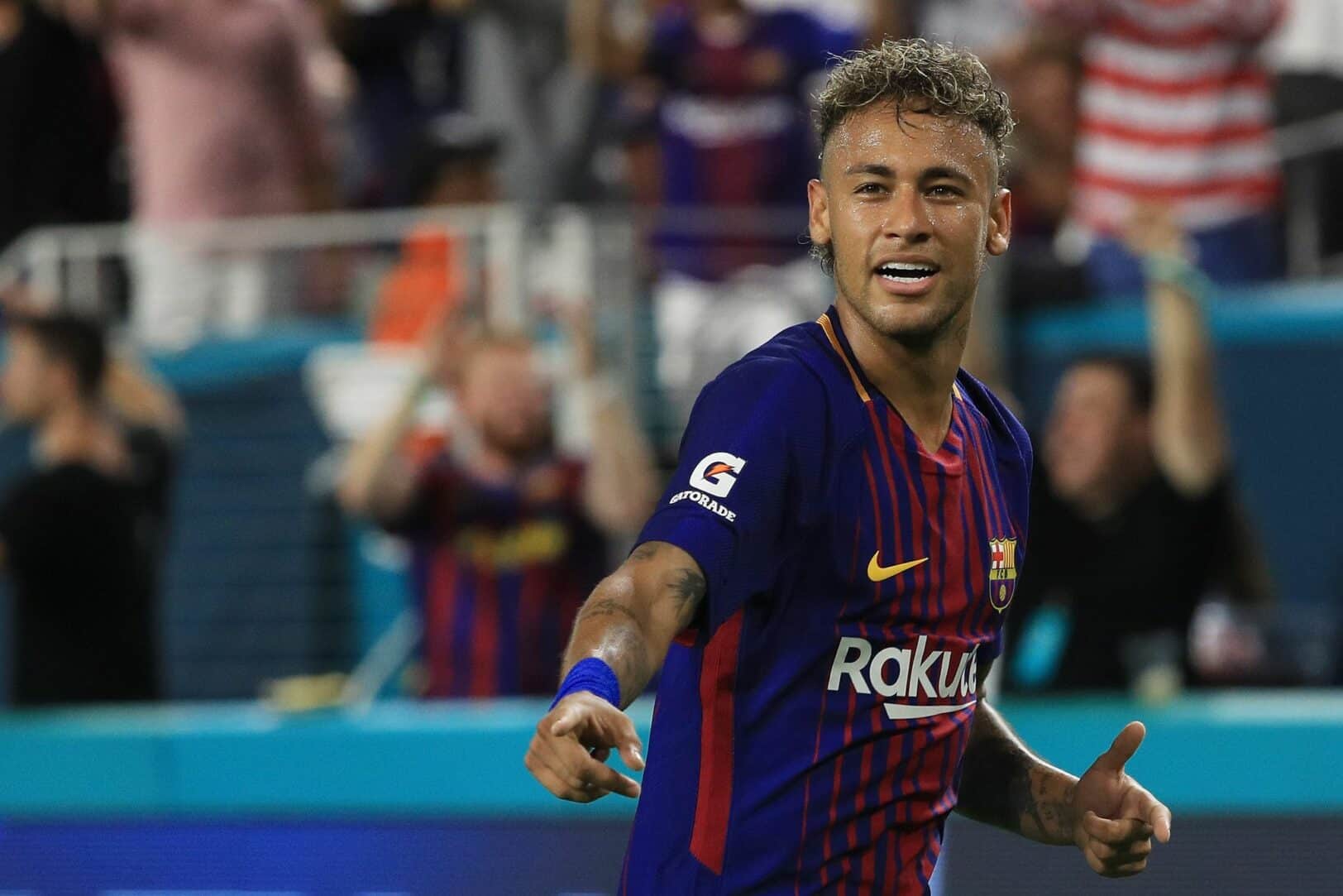 Neymar était au sommet avec le FC Barcelone 