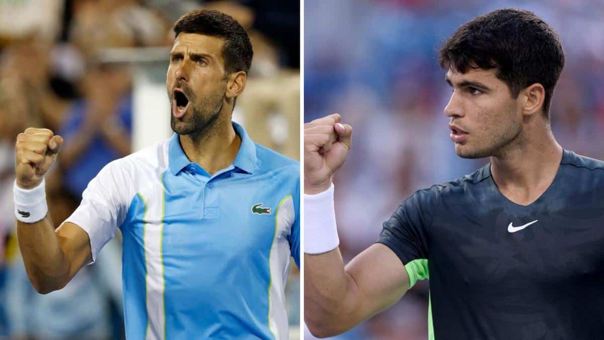 Djokovic et Alcaraz