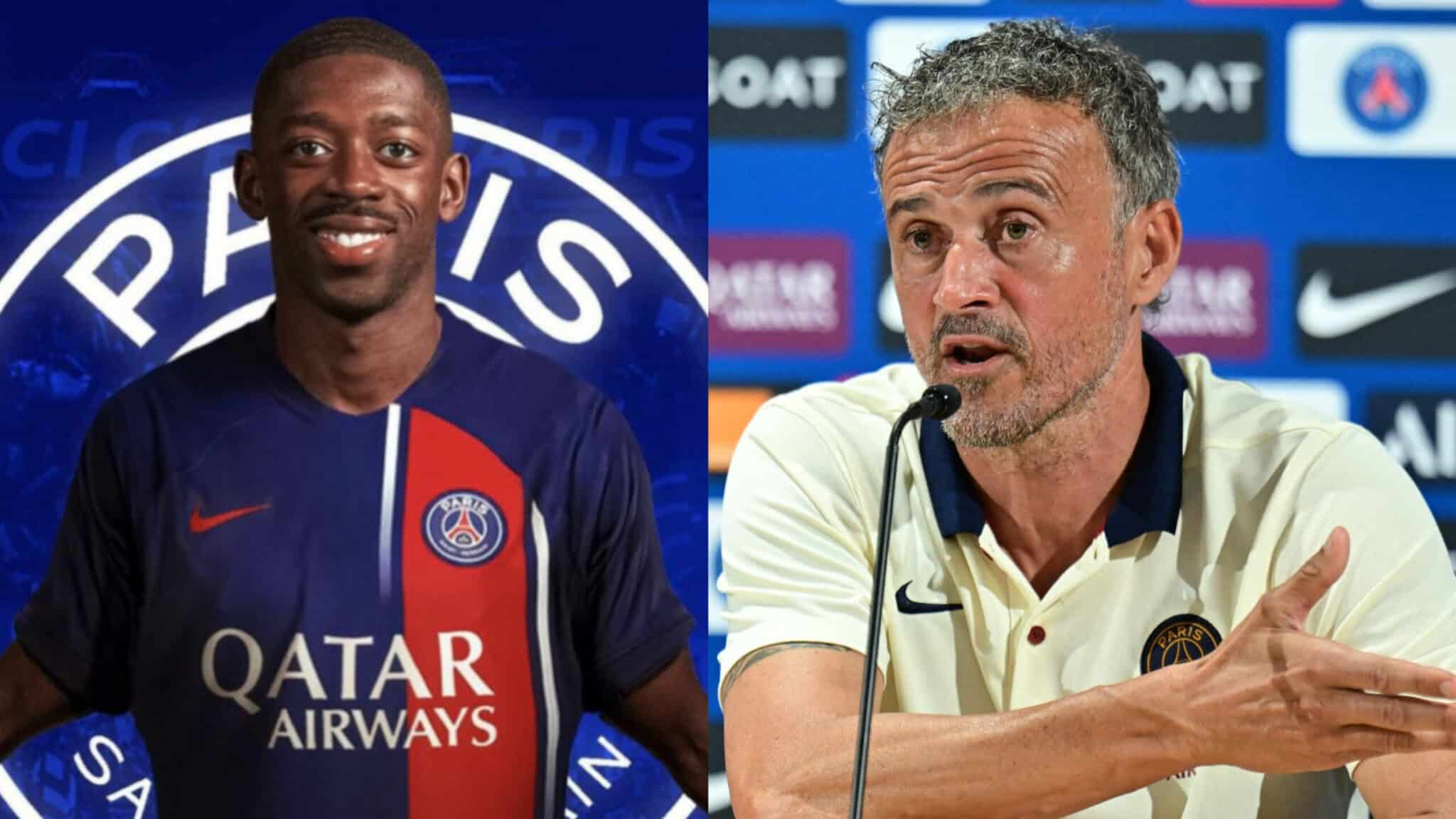 Ousmane Dembélé dans le groupe contre Lorient ? Luis Enrique a tranché !