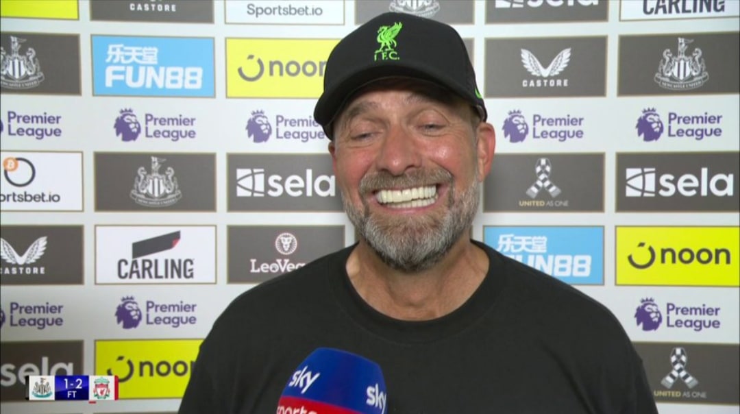 Après la victoire à Newcastle, Jurgen Klopp envoie une étonnante balle perdue au Barça