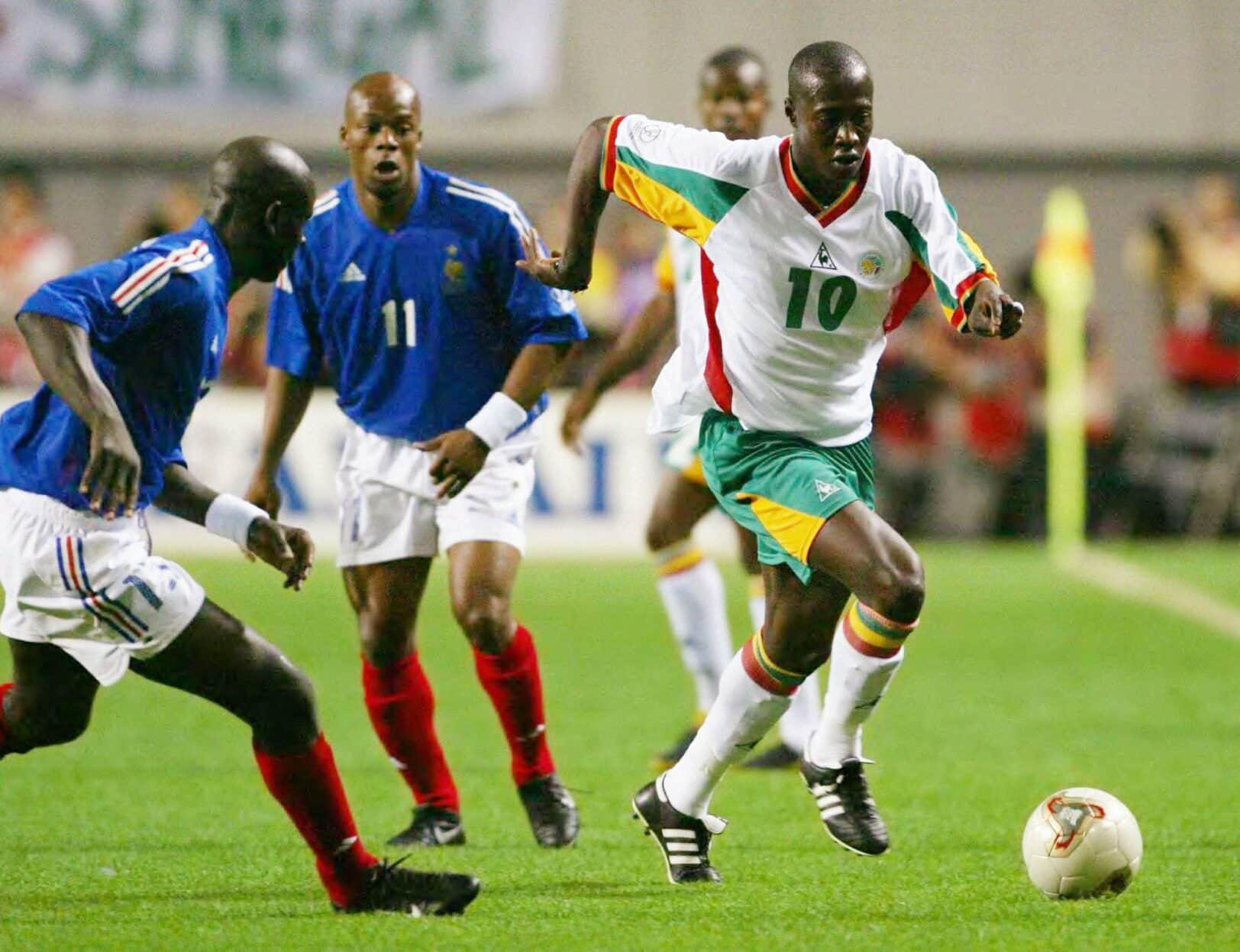 Khalilou Fadiga Sénégal vs France Coupe du monde 2002 