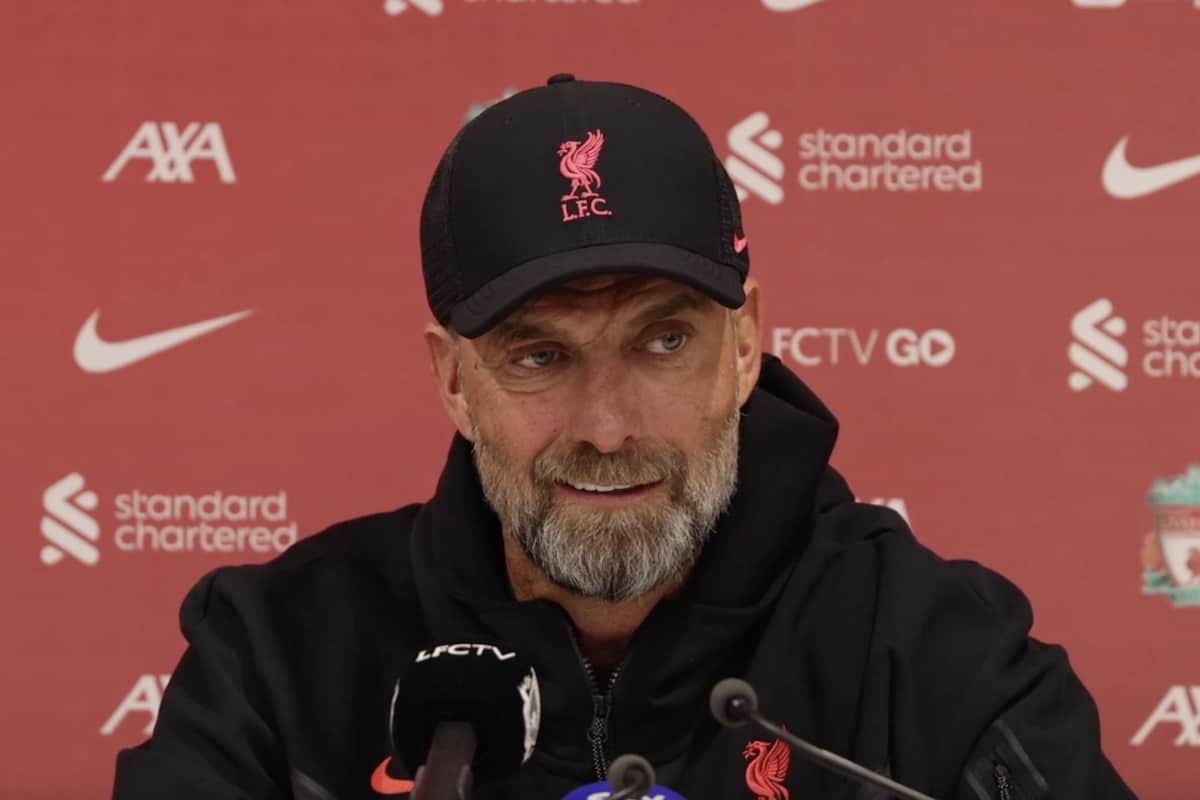 Klopp révèle un joueur de Liverpool qui n’est pas content