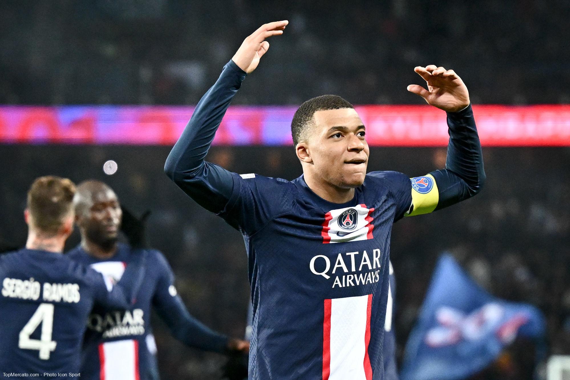 Kylian Mbappe Paris Paris Saint Germain PSG Joie