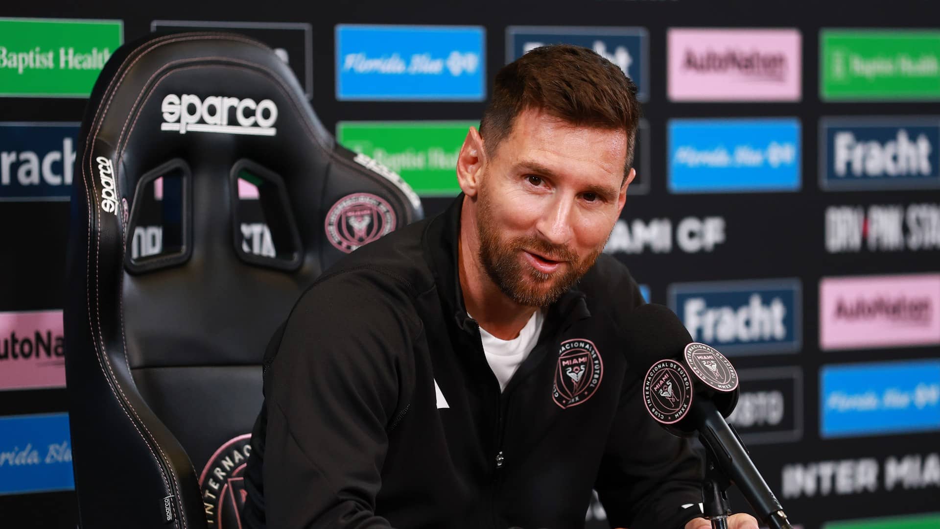 Lionel Messi Inter Miami press conference 081723