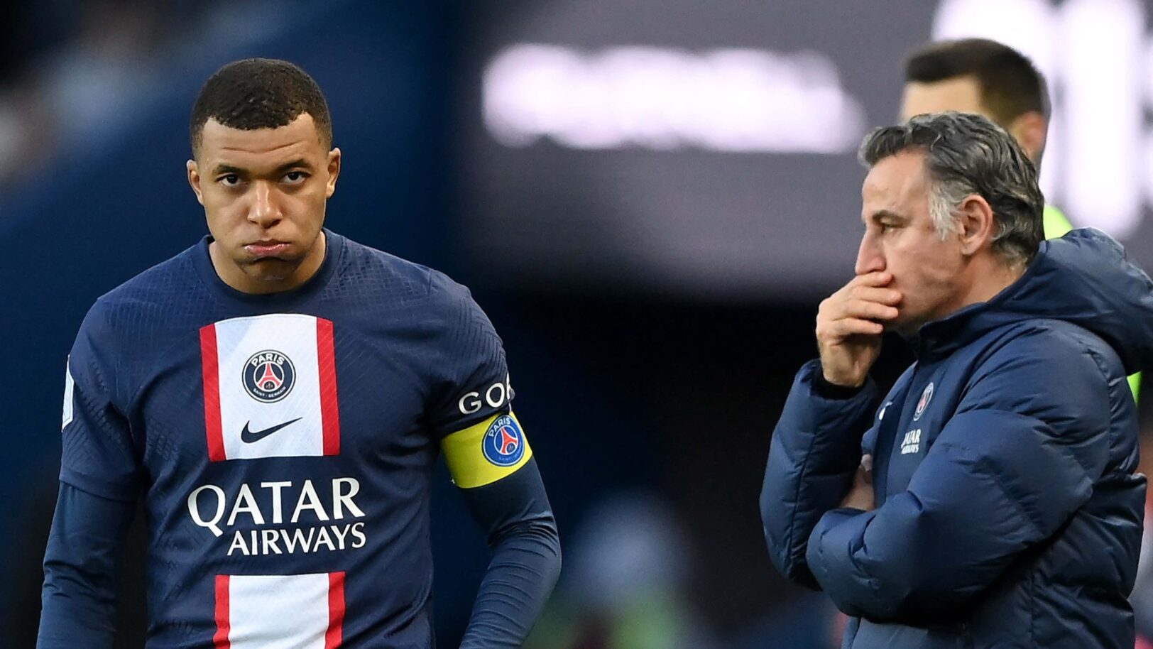 Mbappe x Galtier