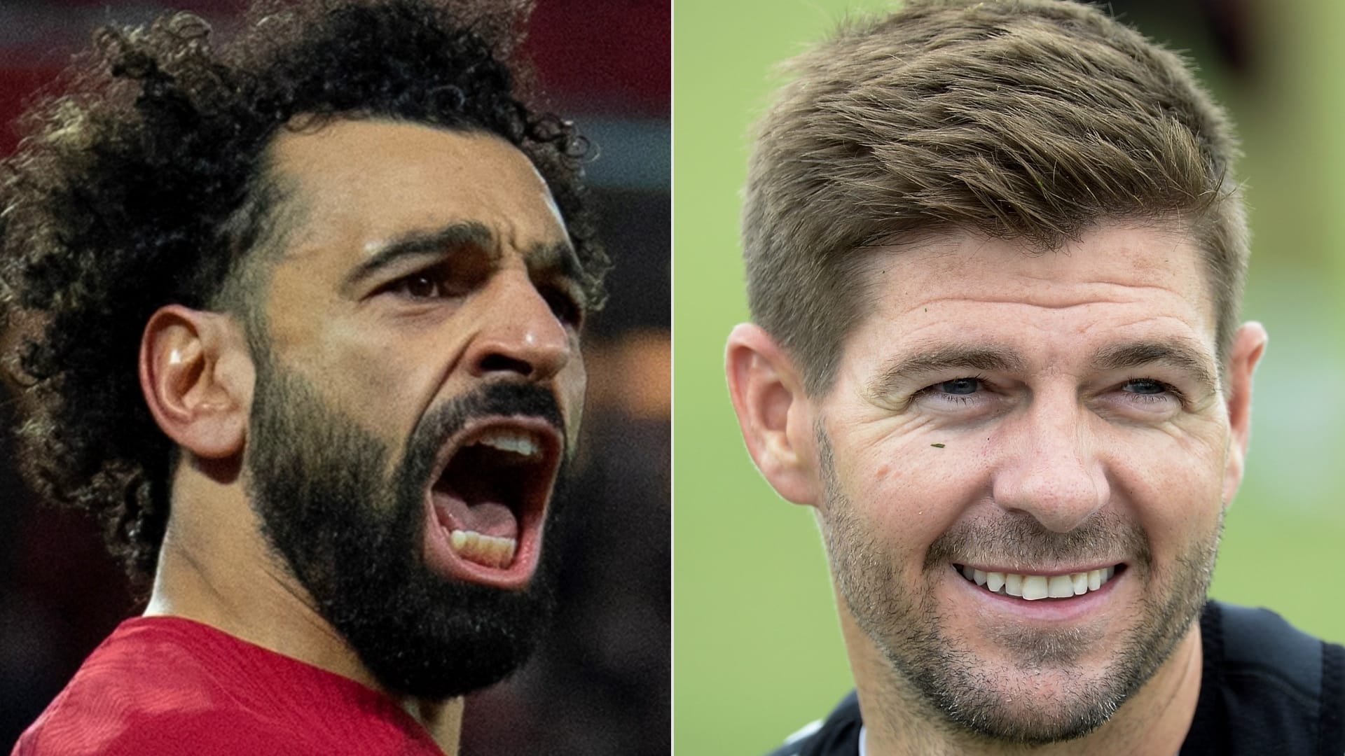 Mohamed Salah Steven Gerrard