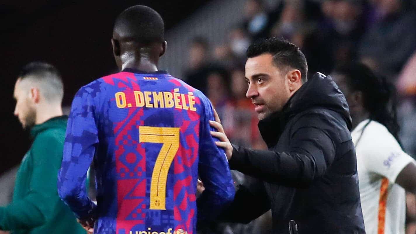 Ousmane Dembélé Xavi