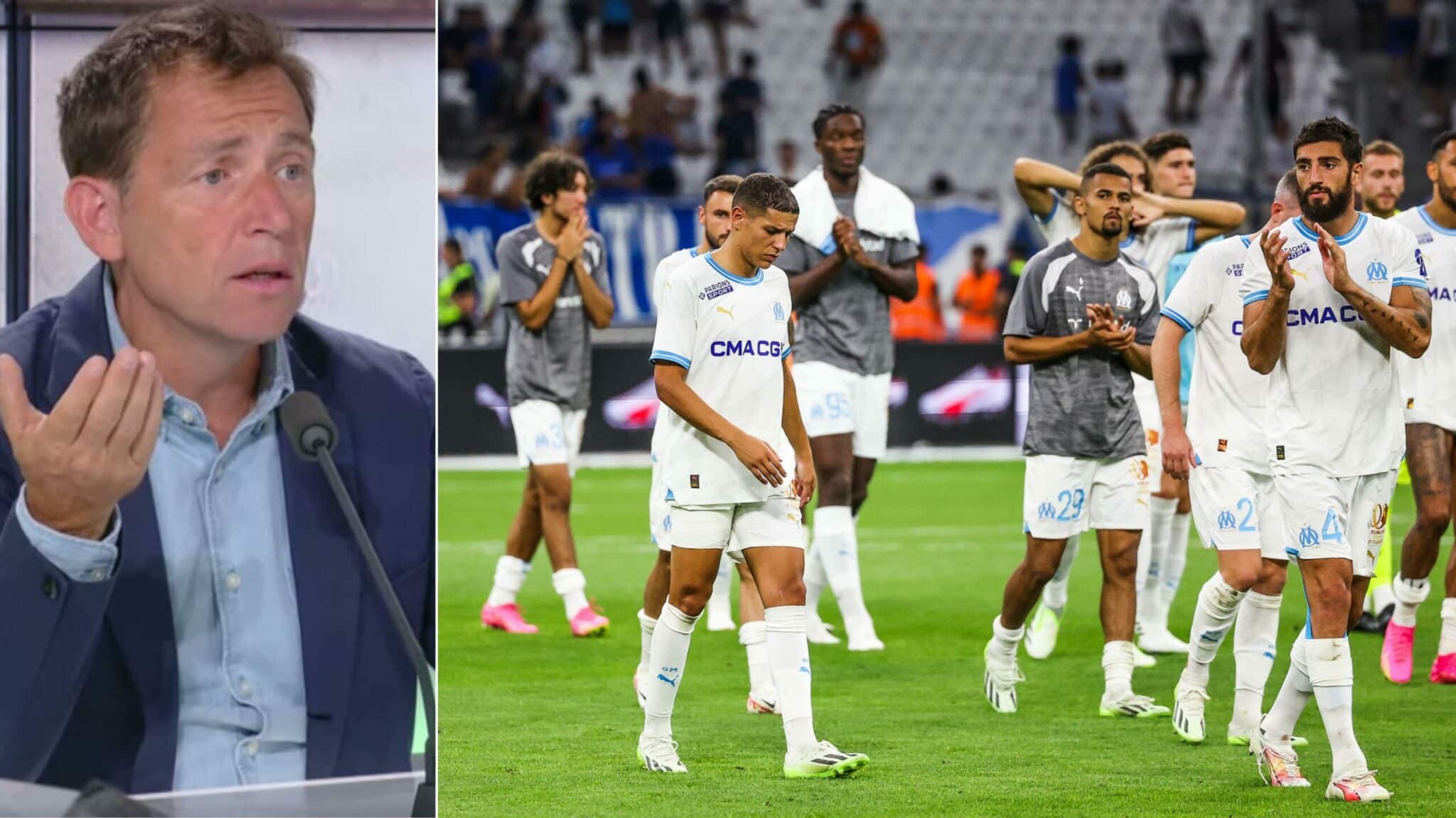 « Le football français est pitoyable », Riolo sort la sulfateuse après l’élimination de l’OM en C1