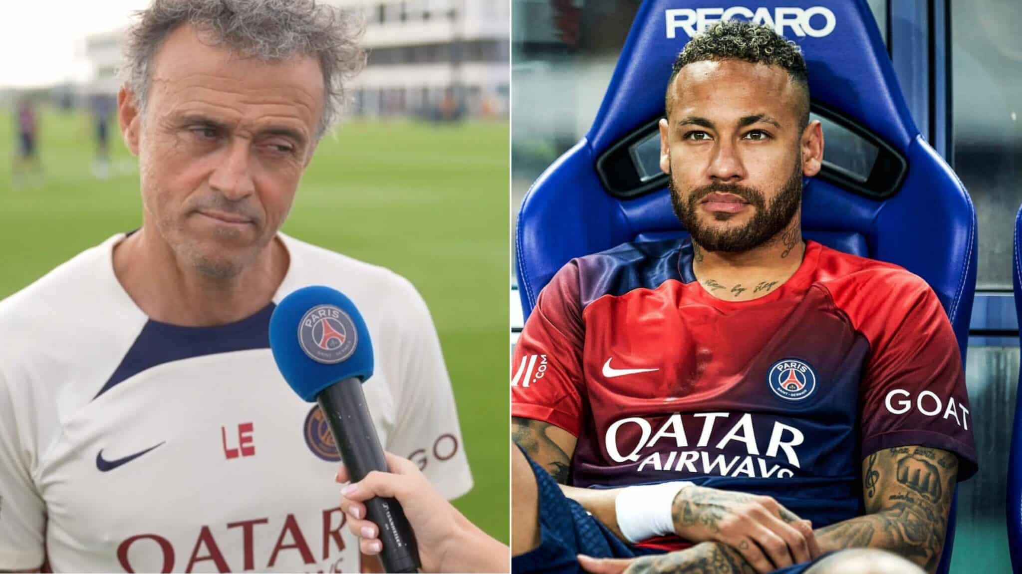 PSG : Luis Enrique réagit enfin au départ de Neymar