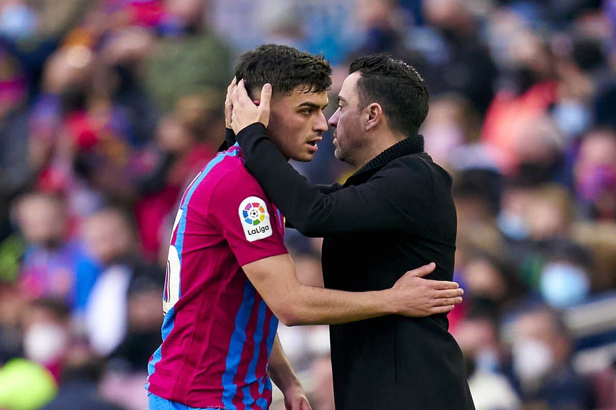 Comme Ancelotti sur Valverde, Xavi fixe un gros objectif pour Pedri