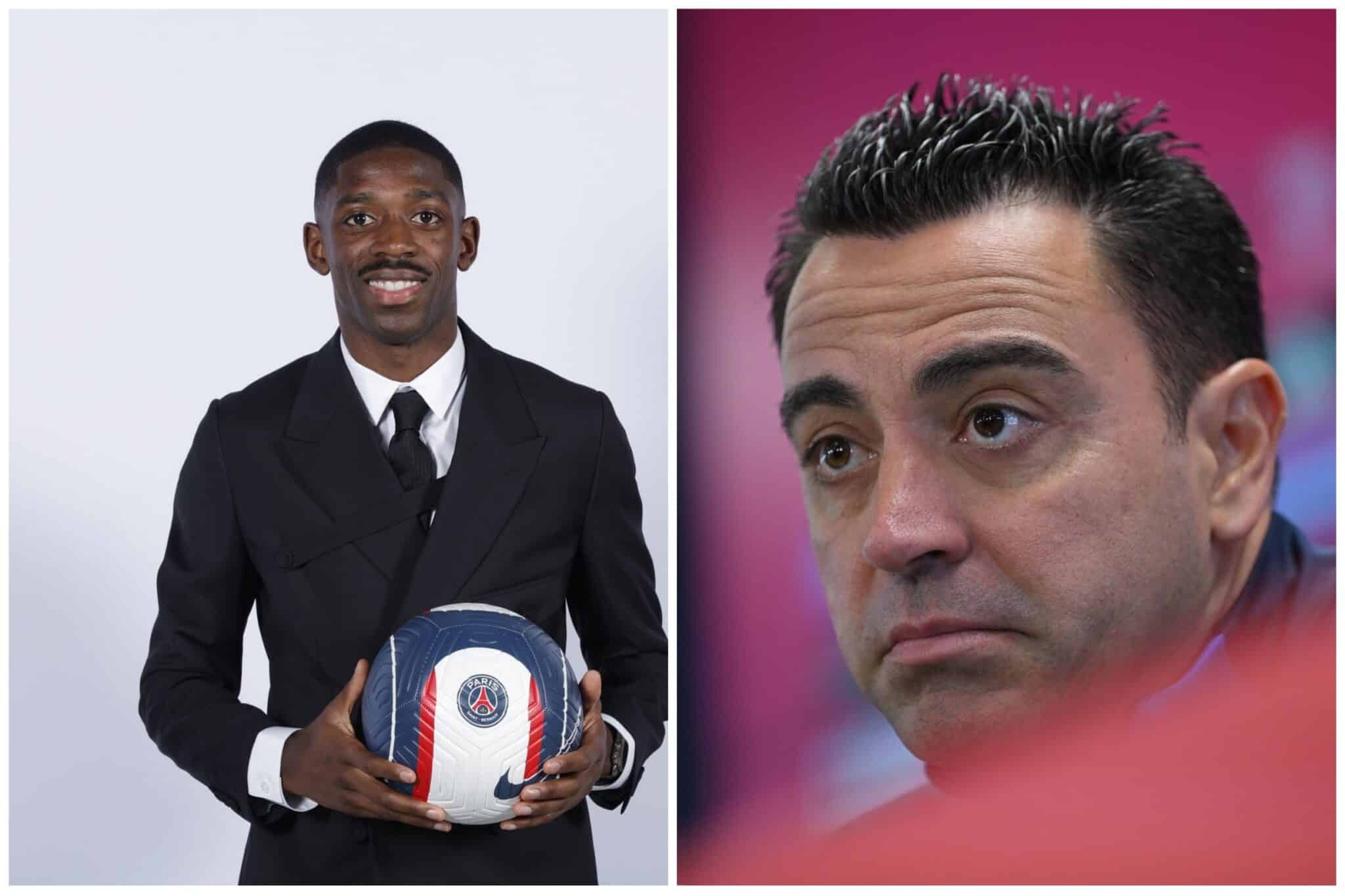 Barça : Xavi pleure le départ de Dembélé, « Je vous assure, on pariait sur lui »