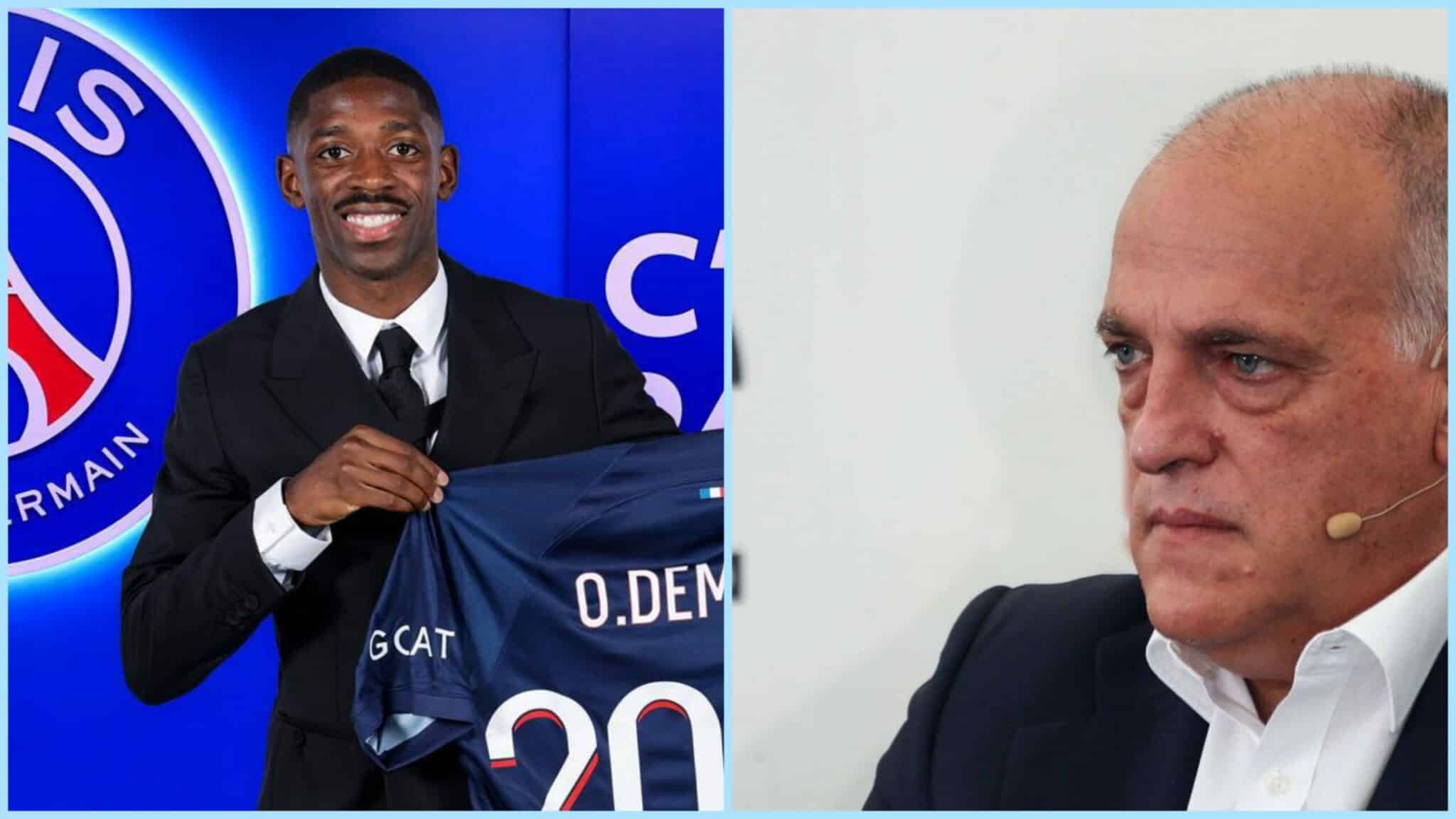 Transfert d’Ousmane Dembélé, la Liga déclare la guerre au PSG !