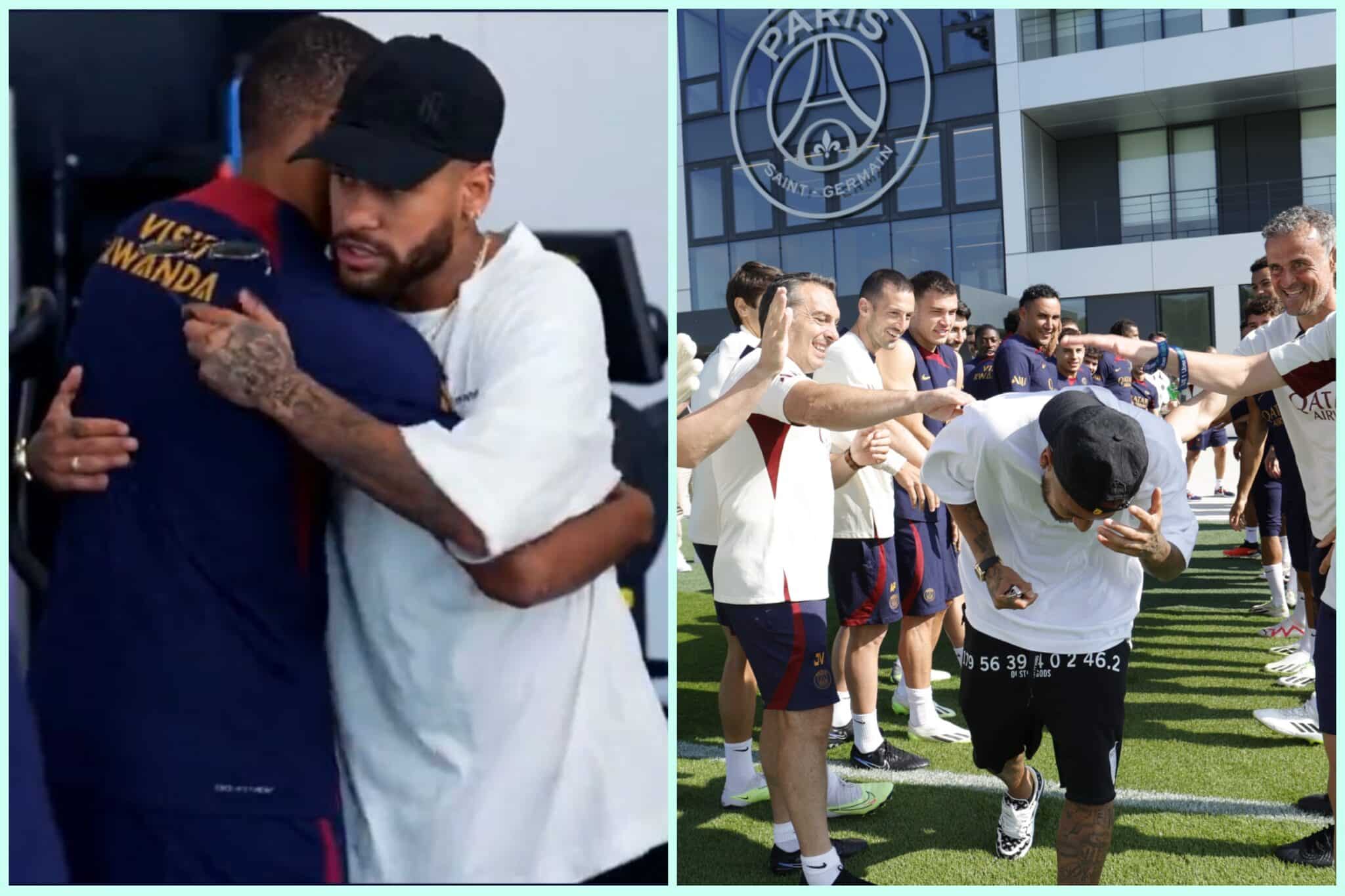 VIDÉO : Neymar débarque au Campus PSG pour ses adieux !