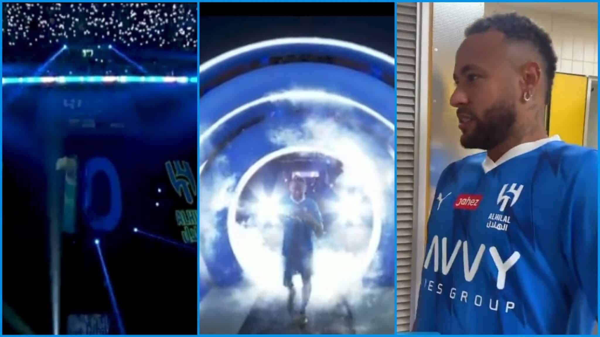 VIDÉO : Al Hilal Stadium en ébullition, Neymar accueilli comme un Prince !