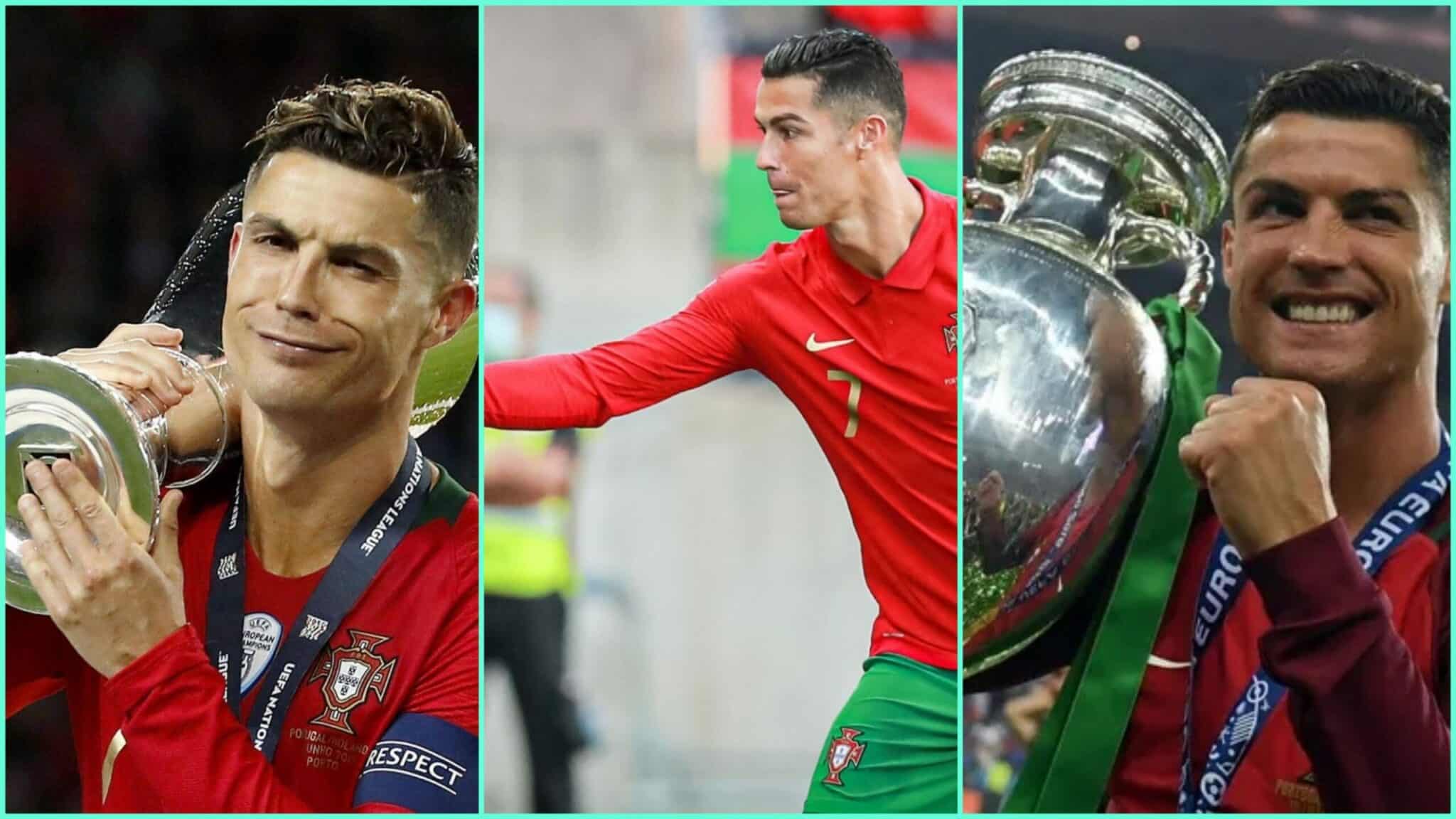 Portugal : Cristiano Ronaldo célèbre ses 20 ans en sélection (VIDÉO)