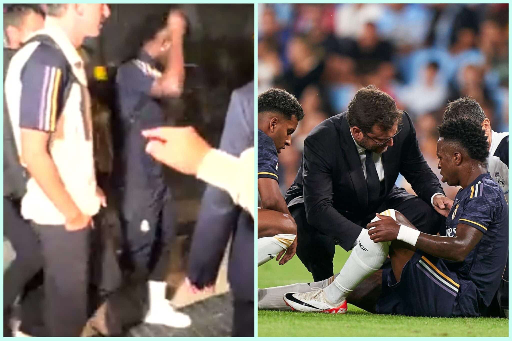 VIDÉO : Grosse inquiétude pour Vinicius, les images de sa blessure terrifient le Real Madrid !