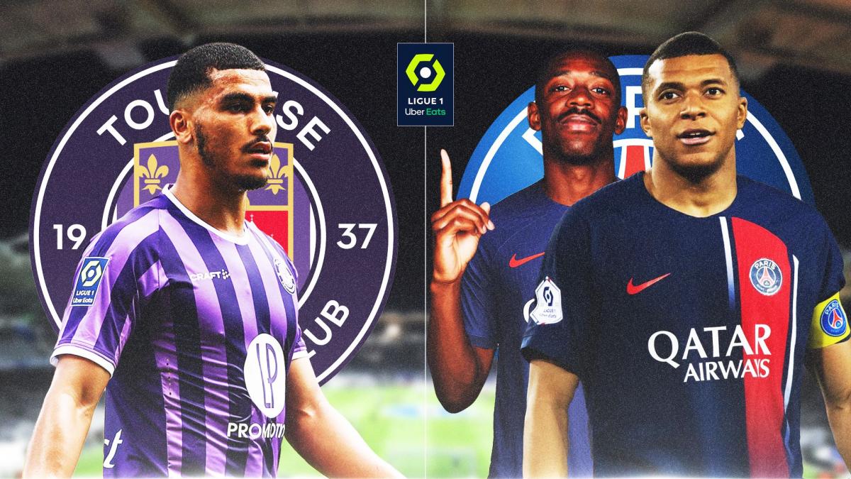 Toulouse PSG the probable compositions