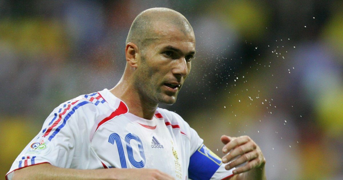 Zinedine Zidane France 1