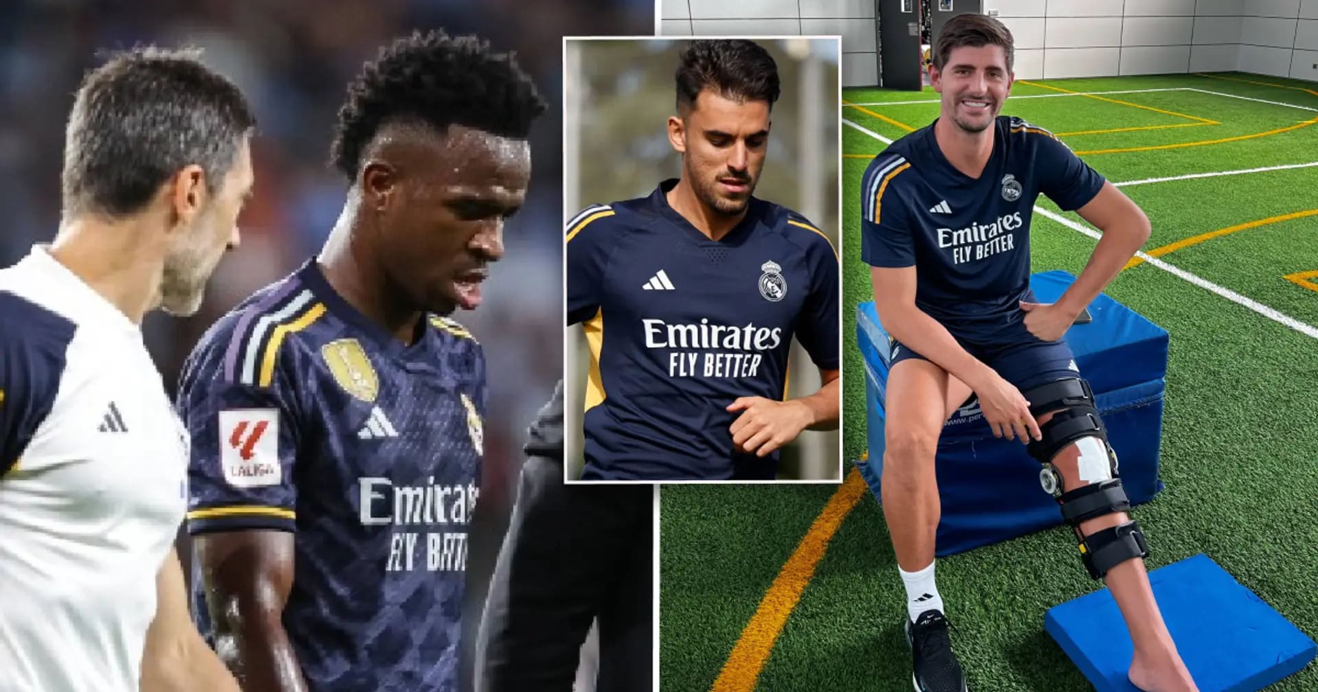 Les blessures du Real Madrid et les dates de retour prévues