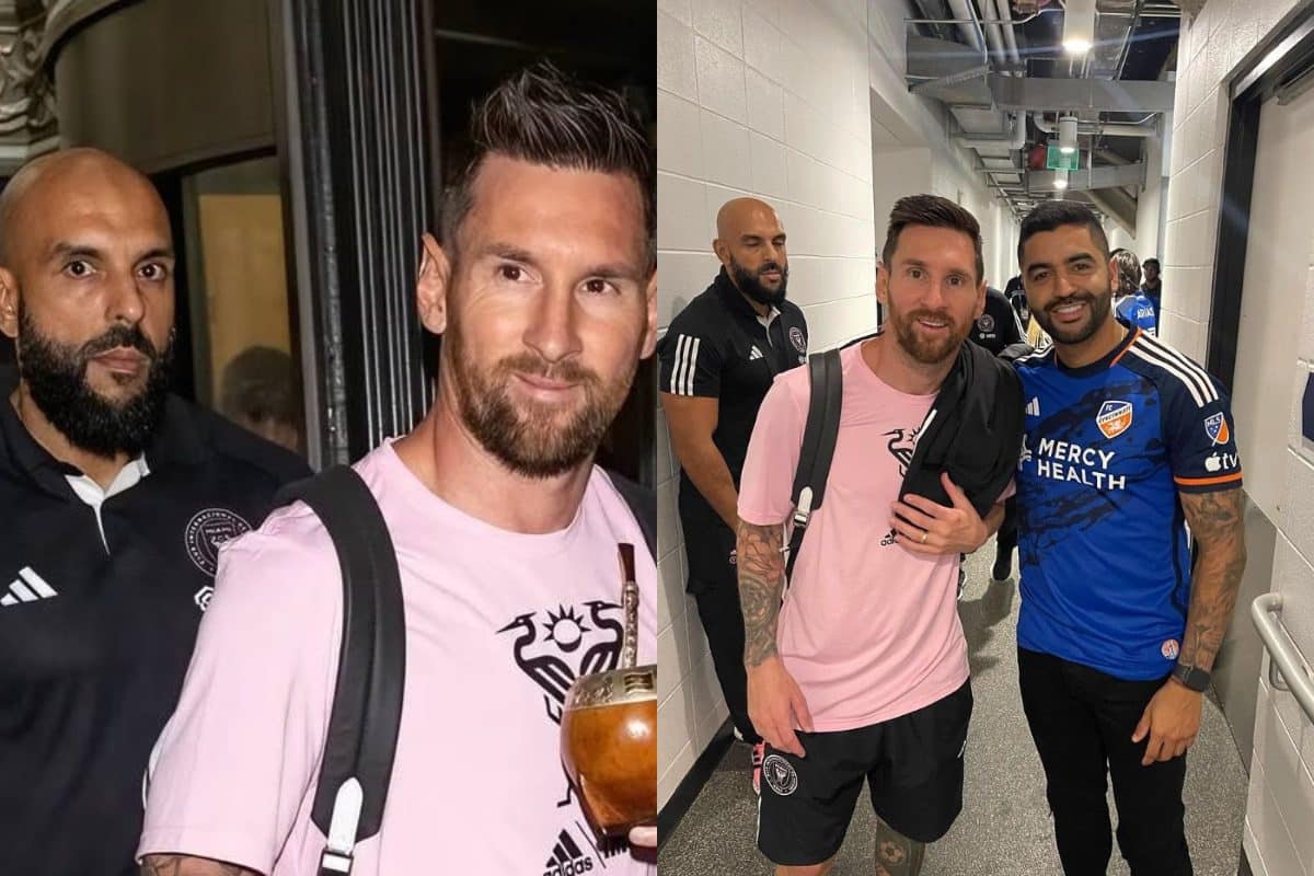 Messi's personal bodyguard, who is Yassine Chueko, the dangerous Thai boxer who is shaking up the web?