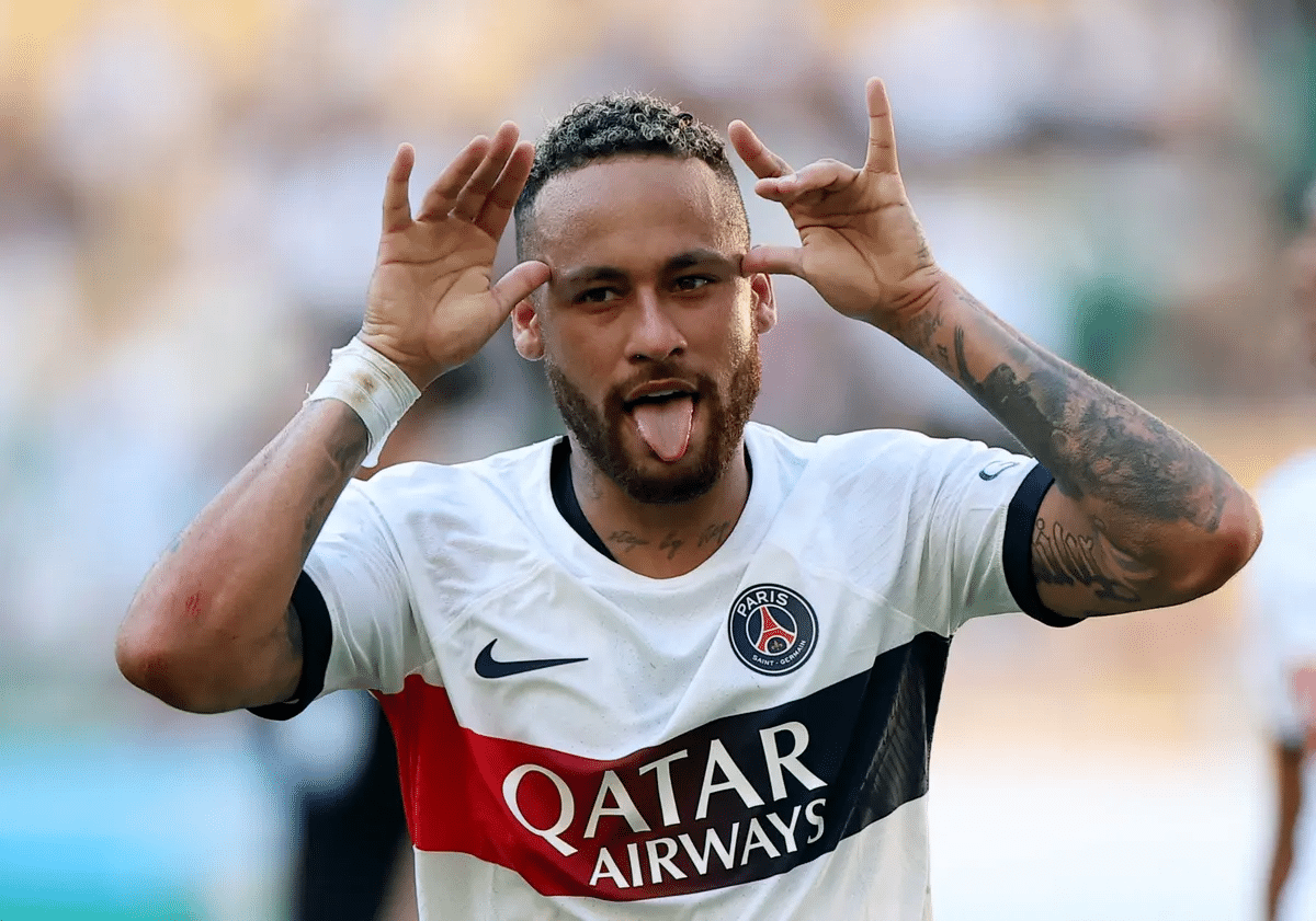 Neymar avec le PSG