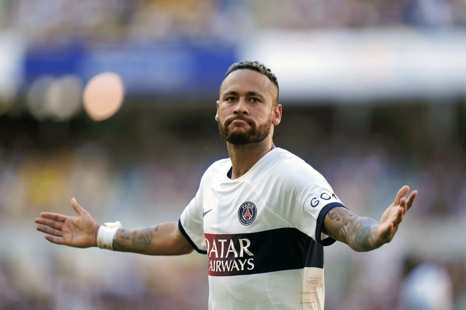 Neymar avec le Paris Saint-Germain