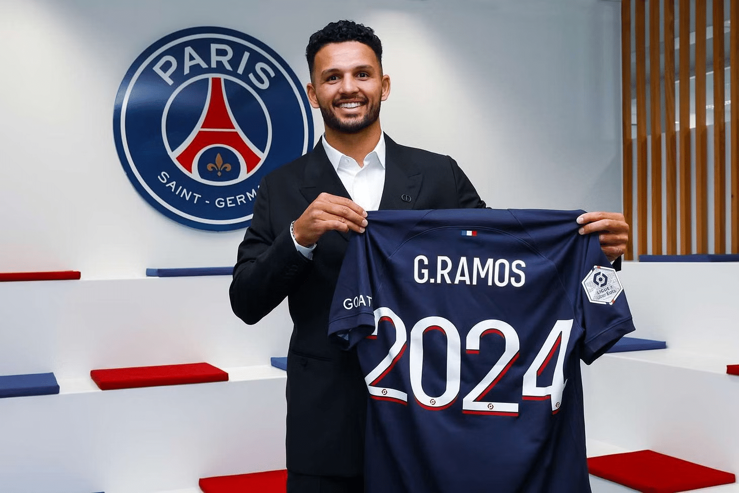 5 Goncalo Ramos (Paris Saint-Germain, prêté par Benfica)