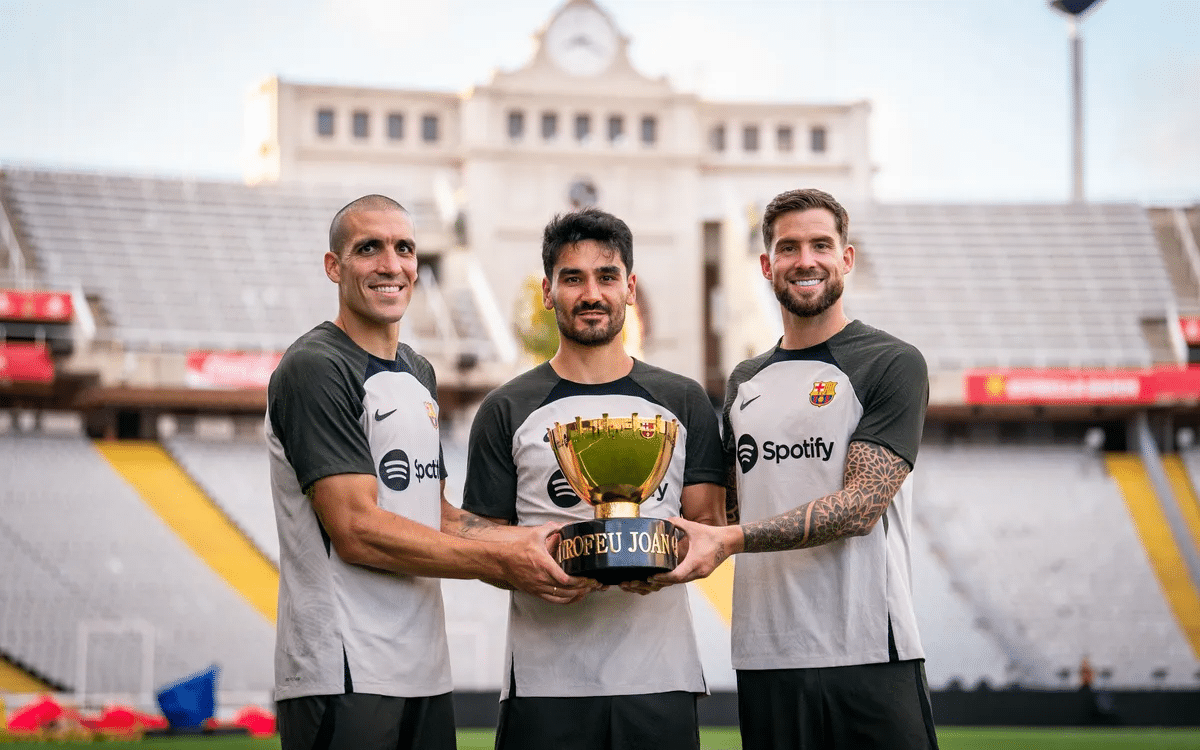 Liga : Bonne nouvelle pour le Barça qui vient d'enregistrer une recrue 3 Gundogan avec le trophée Gamper