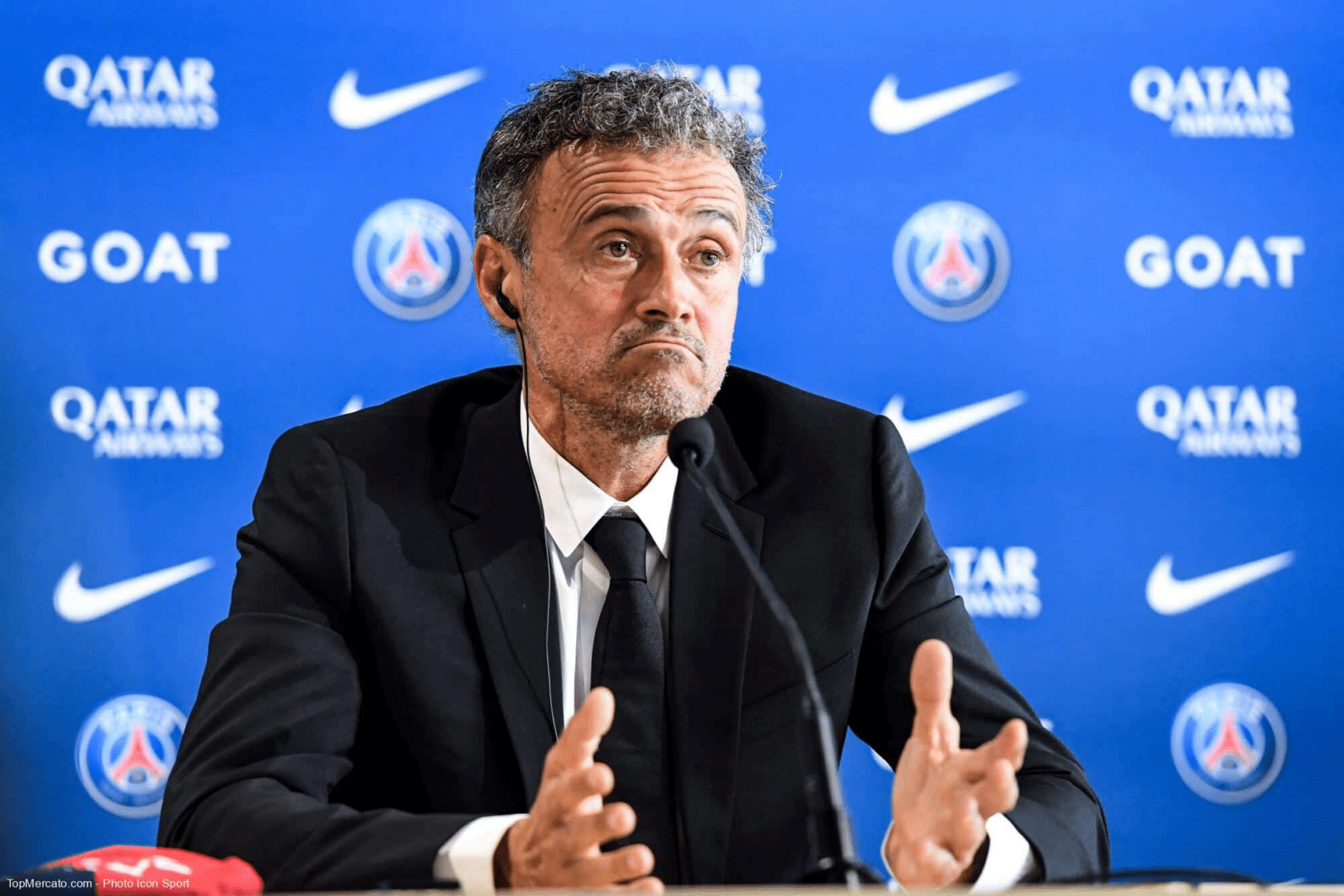 Luis Enrique en conférence de Presse