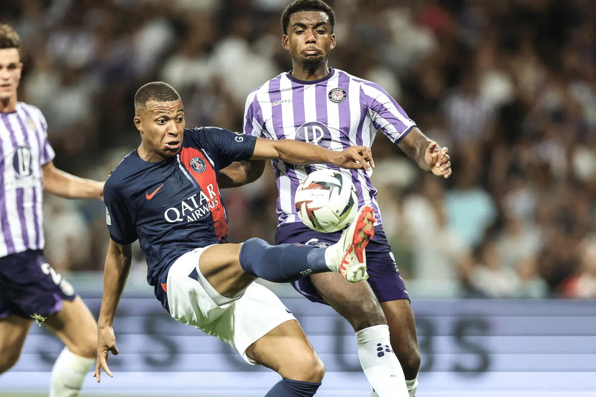 Mbappé sur le Match du PSG