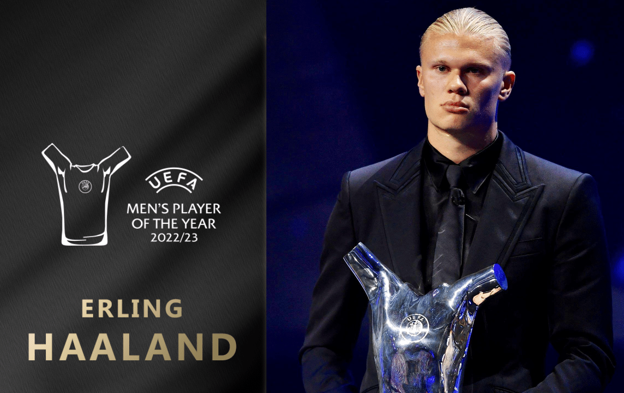 Haaland meilleur joueur UEFA