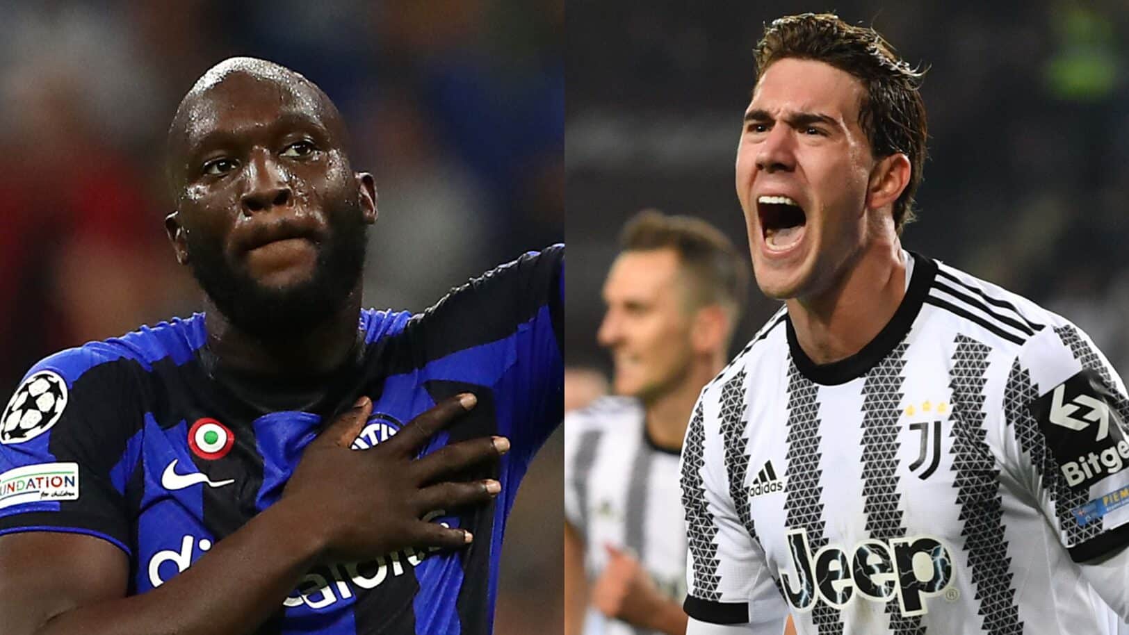 Une légende italienne déconseille lukaku à la Juve, "Il n'est pas meilleur que Vlahovic" 2 lukaku vlahovic