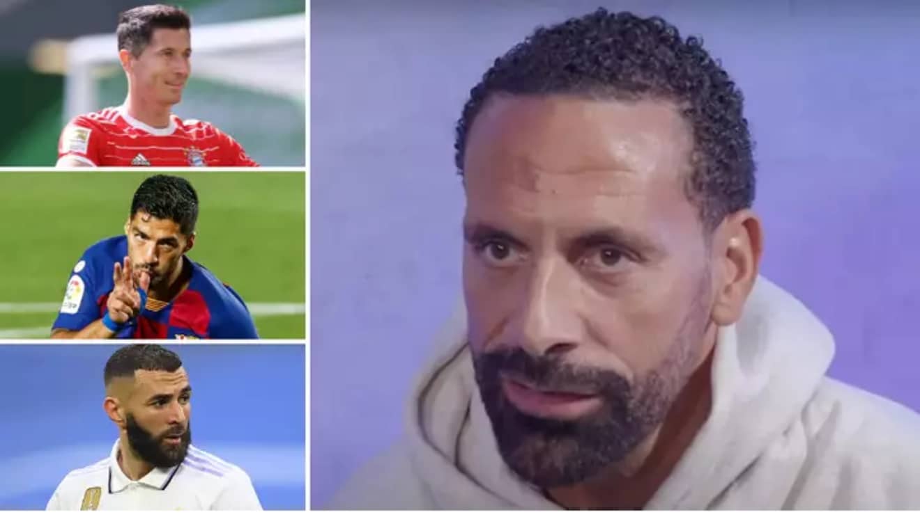 Rio Ferdinand fait polémique en choisissant entre Benzema, Lewandowski et Suarez