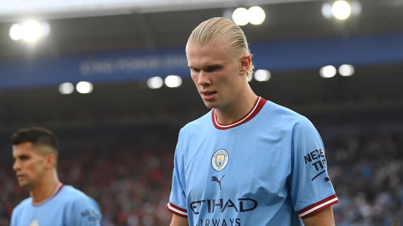 Inexistant contre Arsenal en Community Shield, Haaland épingle les Gunners à sa sortie du terrain