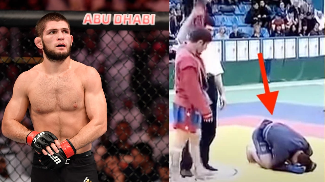MMA : La vidéo secrète de la défaite de Khabib Nurmagomedov, le champion invaincu de l’UFC