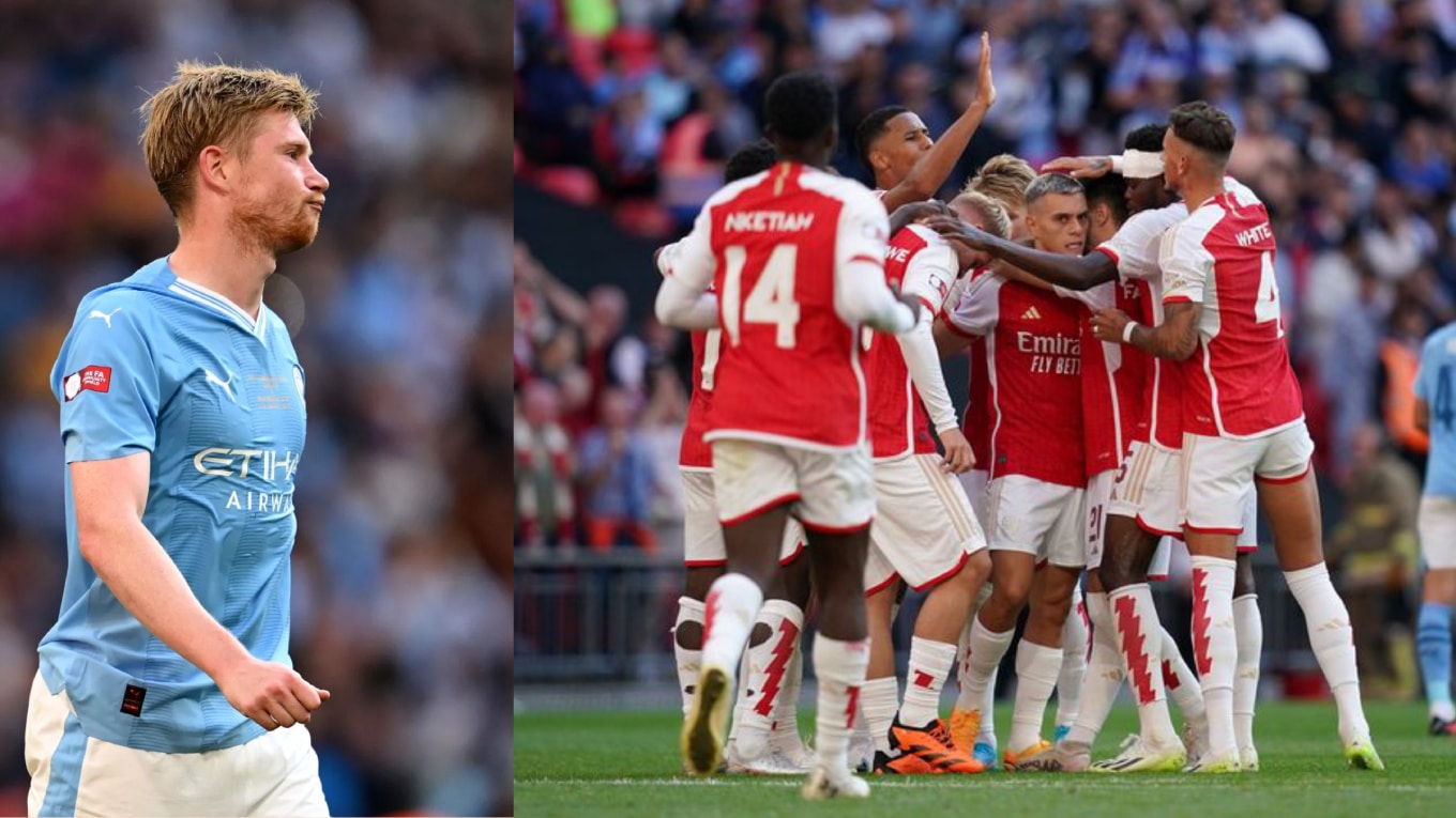 De Bruyne s’en prend à trois joueurs d’Arsenal après la défaite du Community Shield