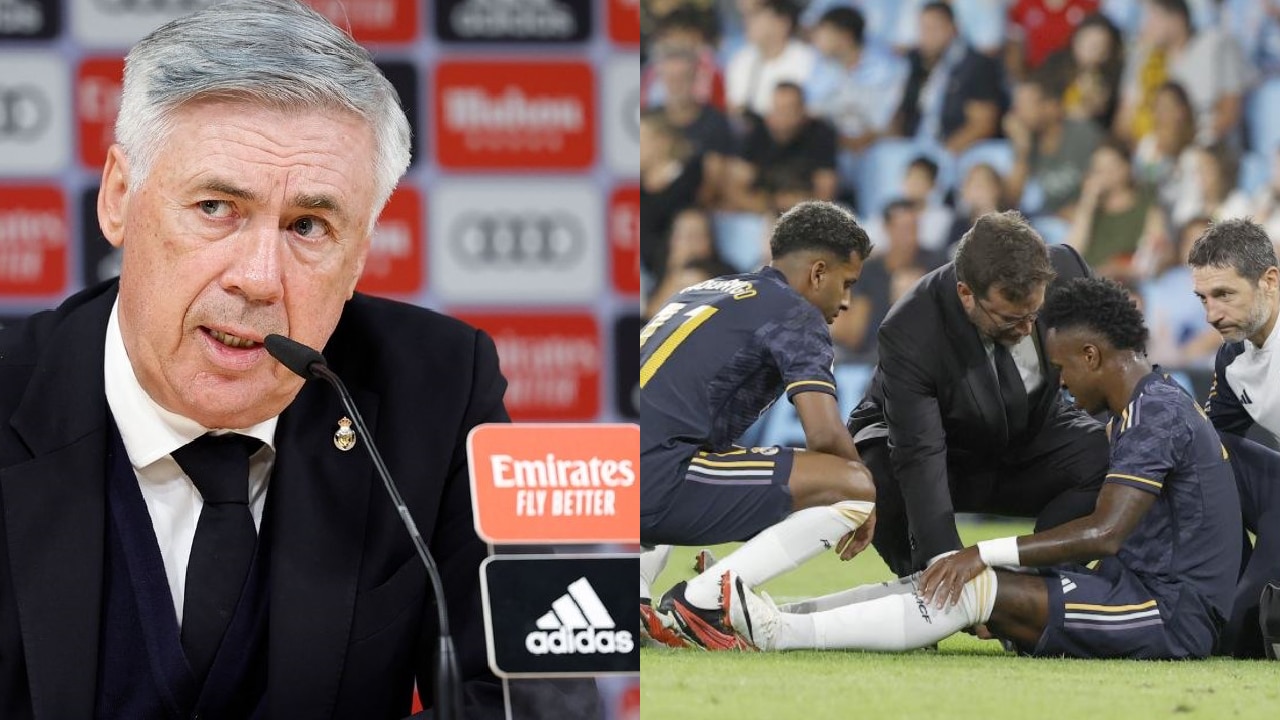 Ancelotti donne les premières nouvelles de Vinicius, sorti blessé à la 18e contre le Celta Vigo