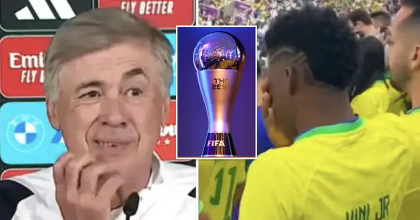 Ancelotti révèle la réaction de Vinicius après son exclusion des nominés de FIFA The Best