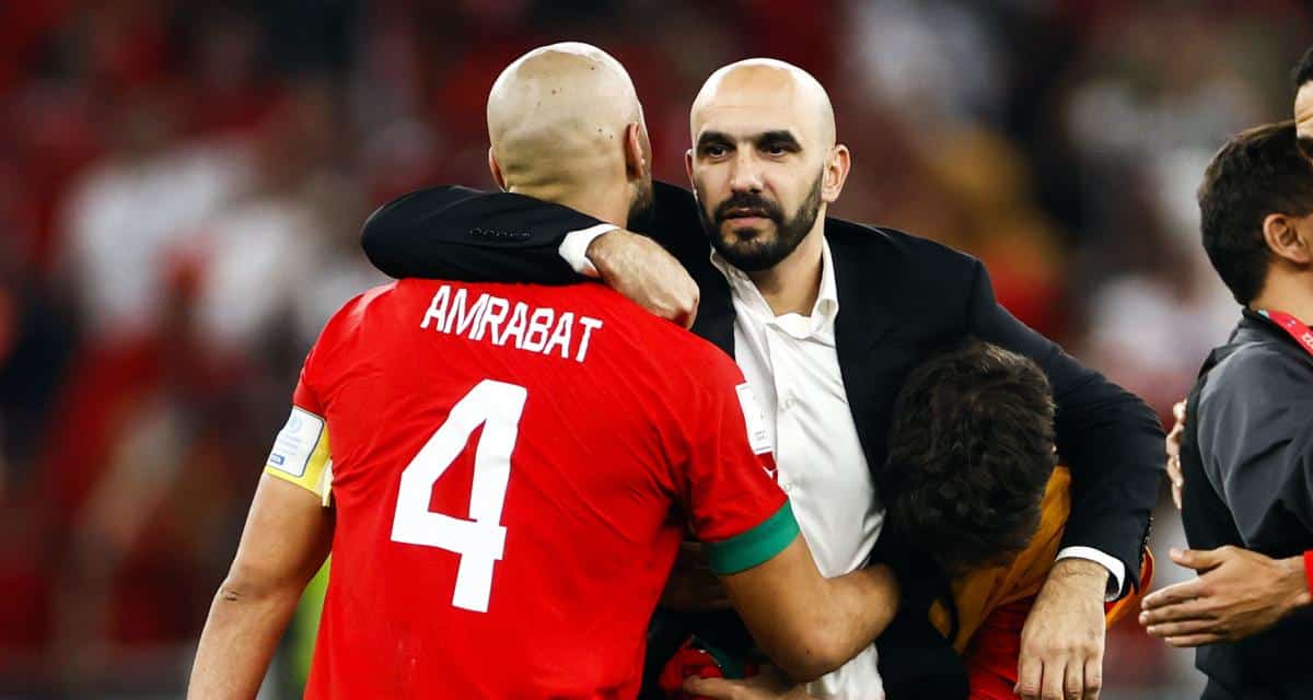 Le sélectionneur du Maroc fait le point sur la blessure de Sofyan Amrabat