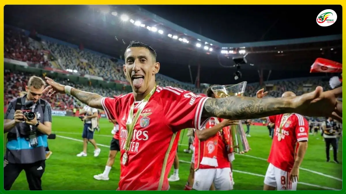 Di Maria offre le Classique à Benfica et célèbre comme Messi (photo)