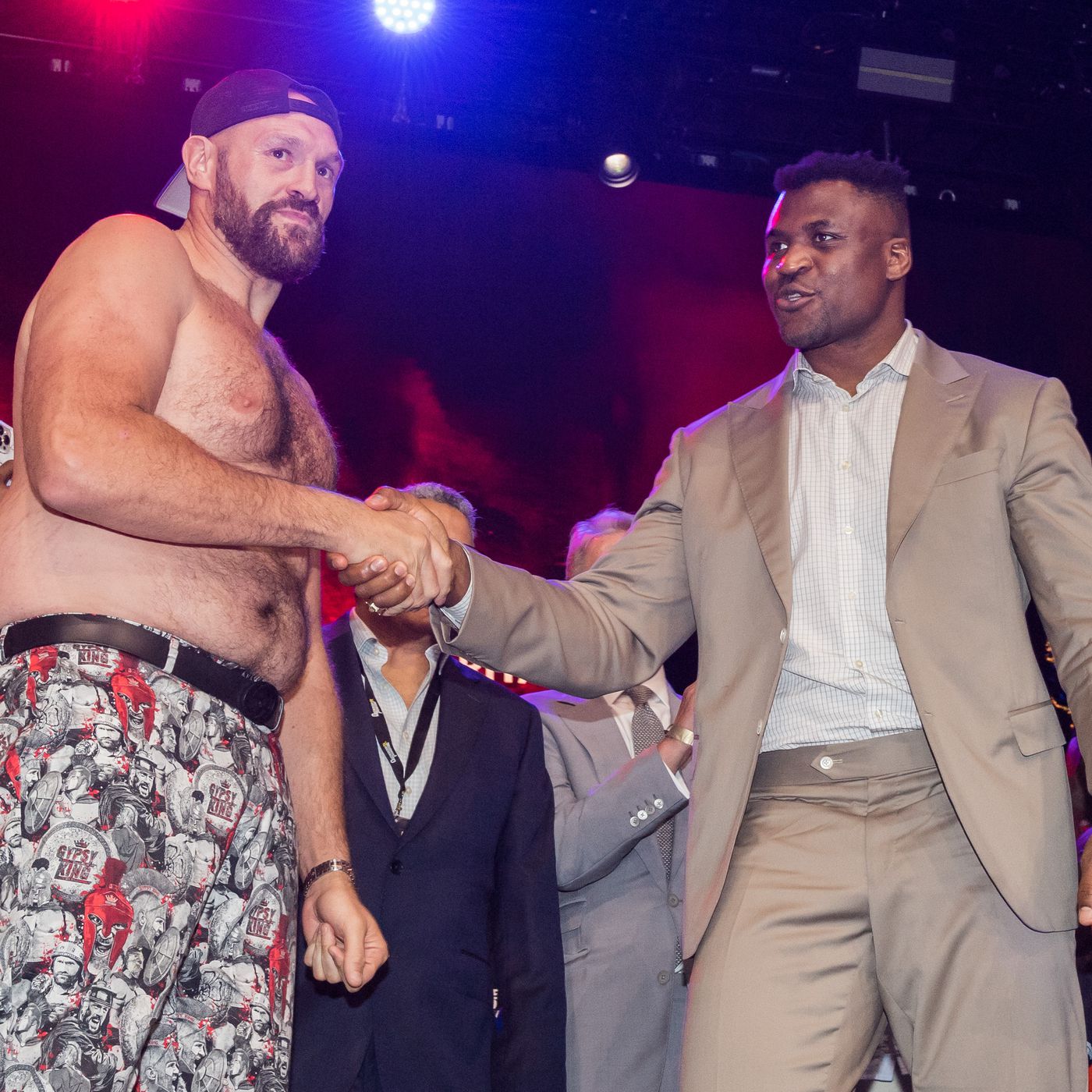 Francis Ngannou vs Tyson Fury