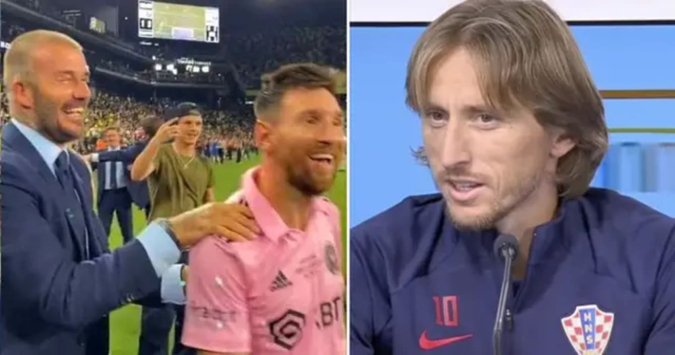 Luka Modric brise le silence sur les rumeurs de la MLS et ses retrouvailles avec Beckham