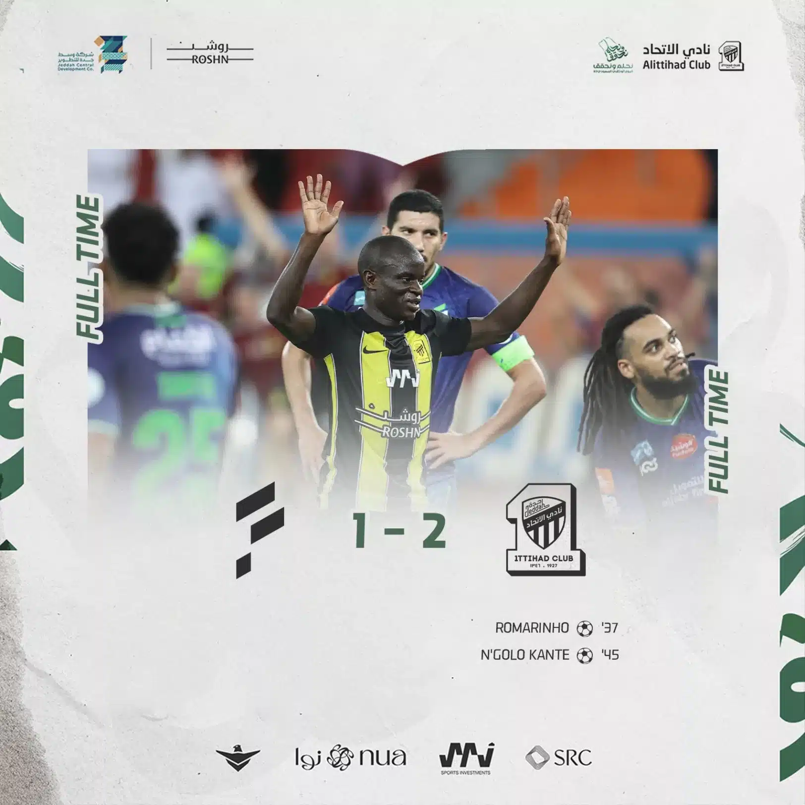 Saudi Pro League: Un séduisant Kanté offre la victoire à Al Ittihad 2 20230921 210556