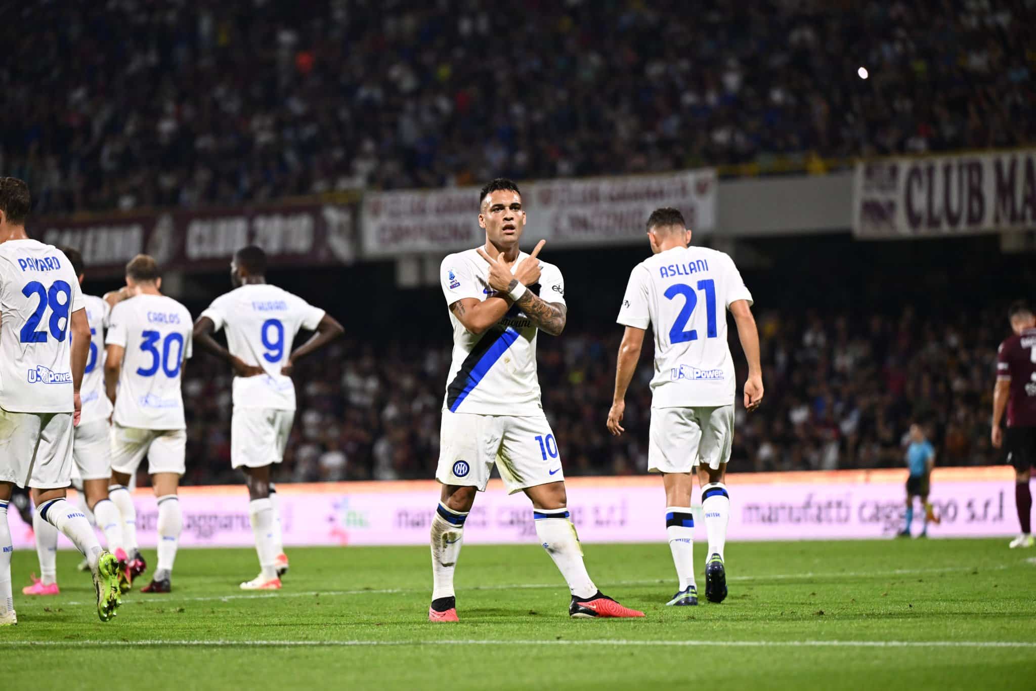 Serie A : Lautaro Martinez porte l’inter Milan face à la Salernitana