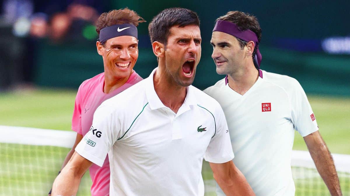 Nadal, Djokovic, Federer