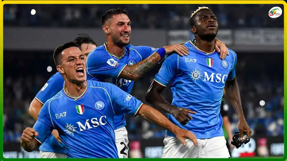 Ligue des Champions : Naples domine Braga et prend la tête de son groupe