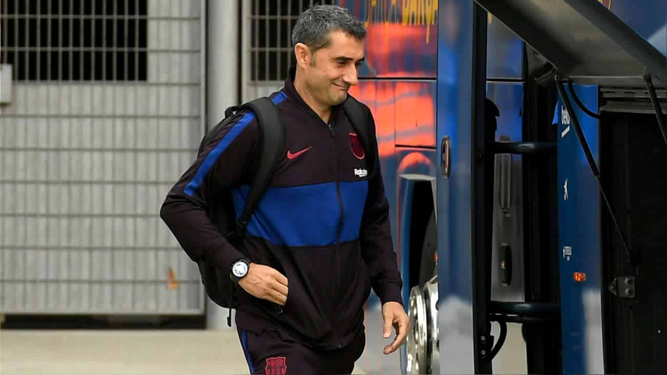 Ernesto Valverde entraineur du Barça