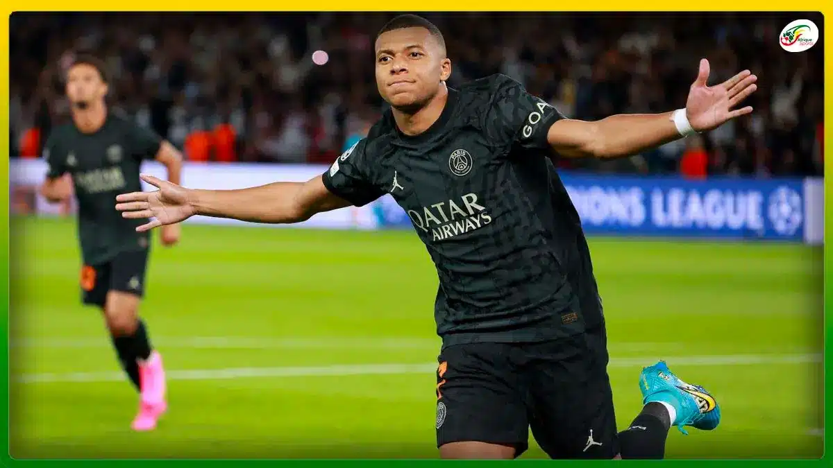 Buteur face à Dortmund, Mbappé égale Cavani