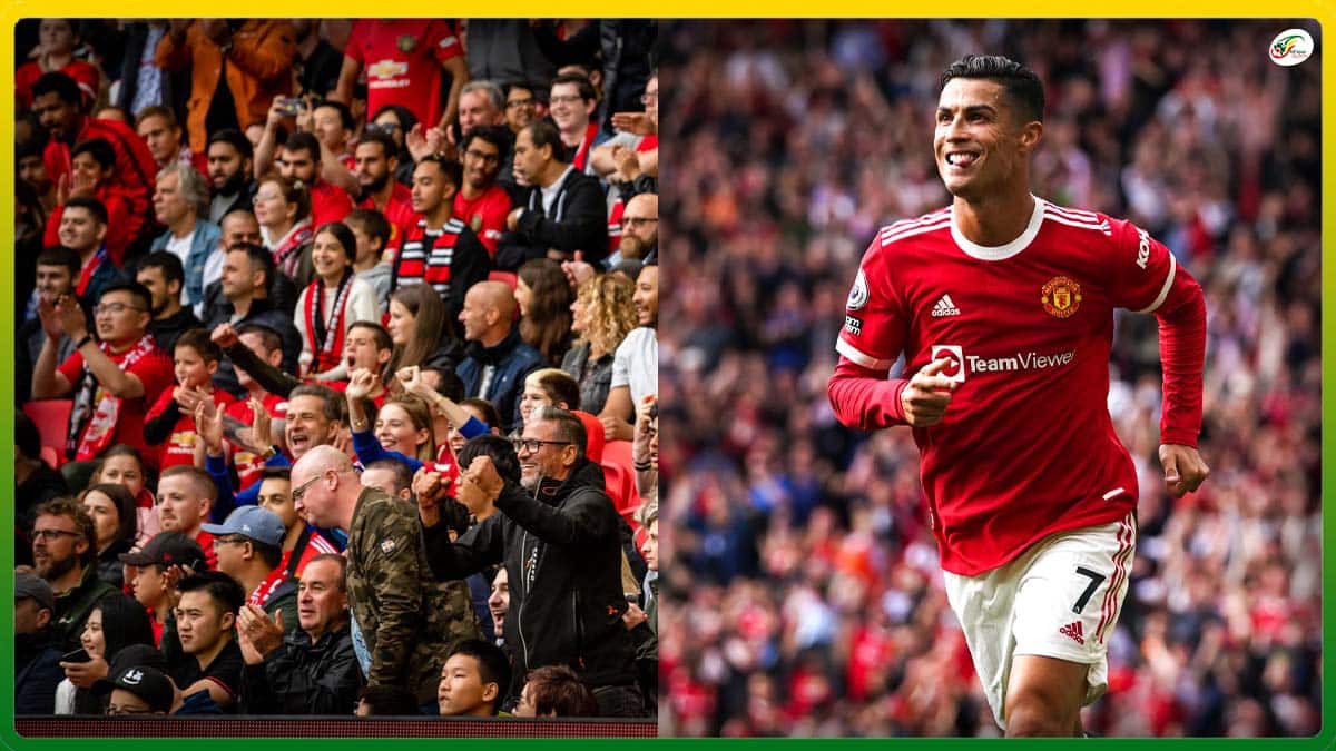 VIDEO : Les supporters de Man United chantent le nom de Ronaldo lors de la désastreuse défaite contre Brighton : « Viva Ronaldo »