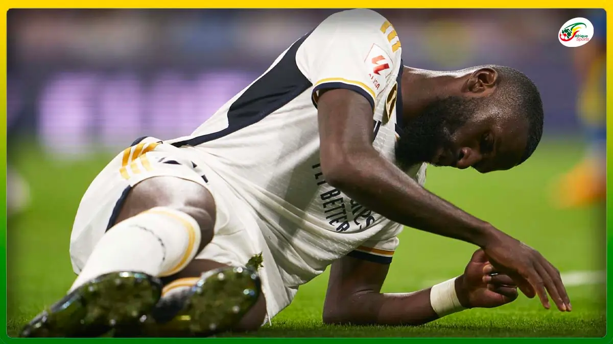 Après les tests, le Real Madrid est fixé pour Antonio Rudiger touché contre Las Palmas